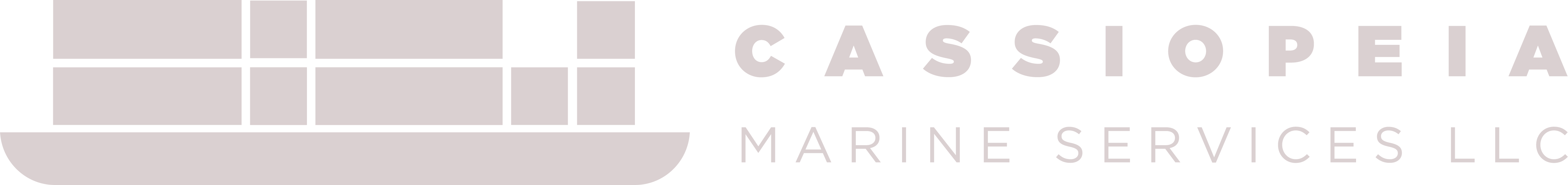 Cassiopeia Marine Services - Light Logo